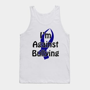 Anti-Bullying Blue Ribbon Tank Top